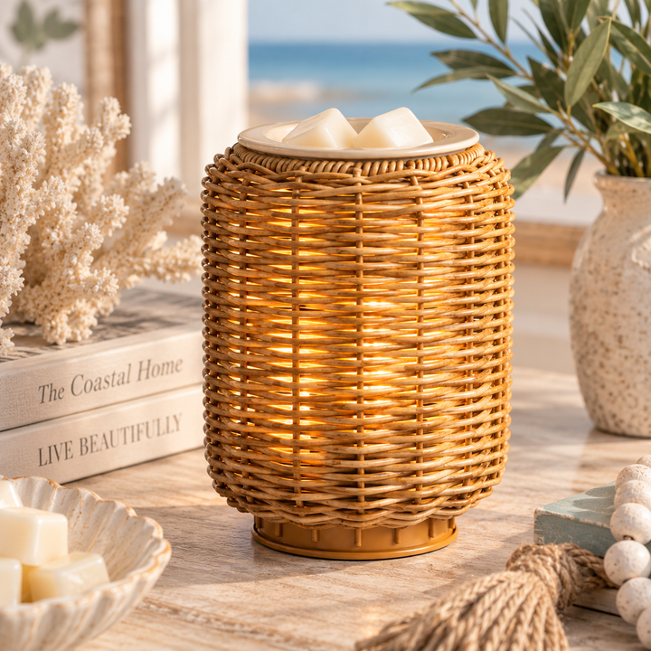 Woven Glow Electric Wax Warmer